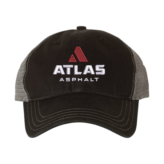 Richardson - Unstructured Garment-Washed Trucker Cap - Atlas