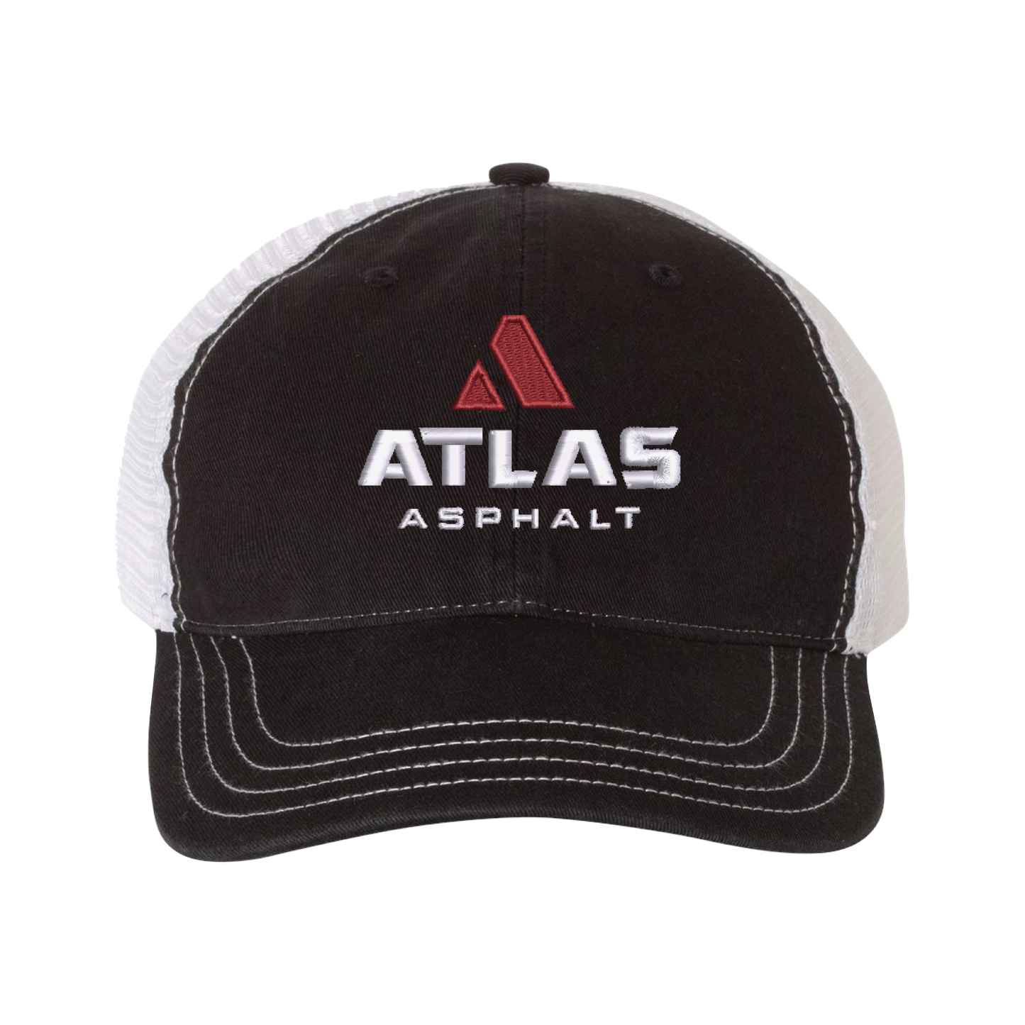 Richardson - Unstructured Garment-Washed Trucker Cap - Atlas