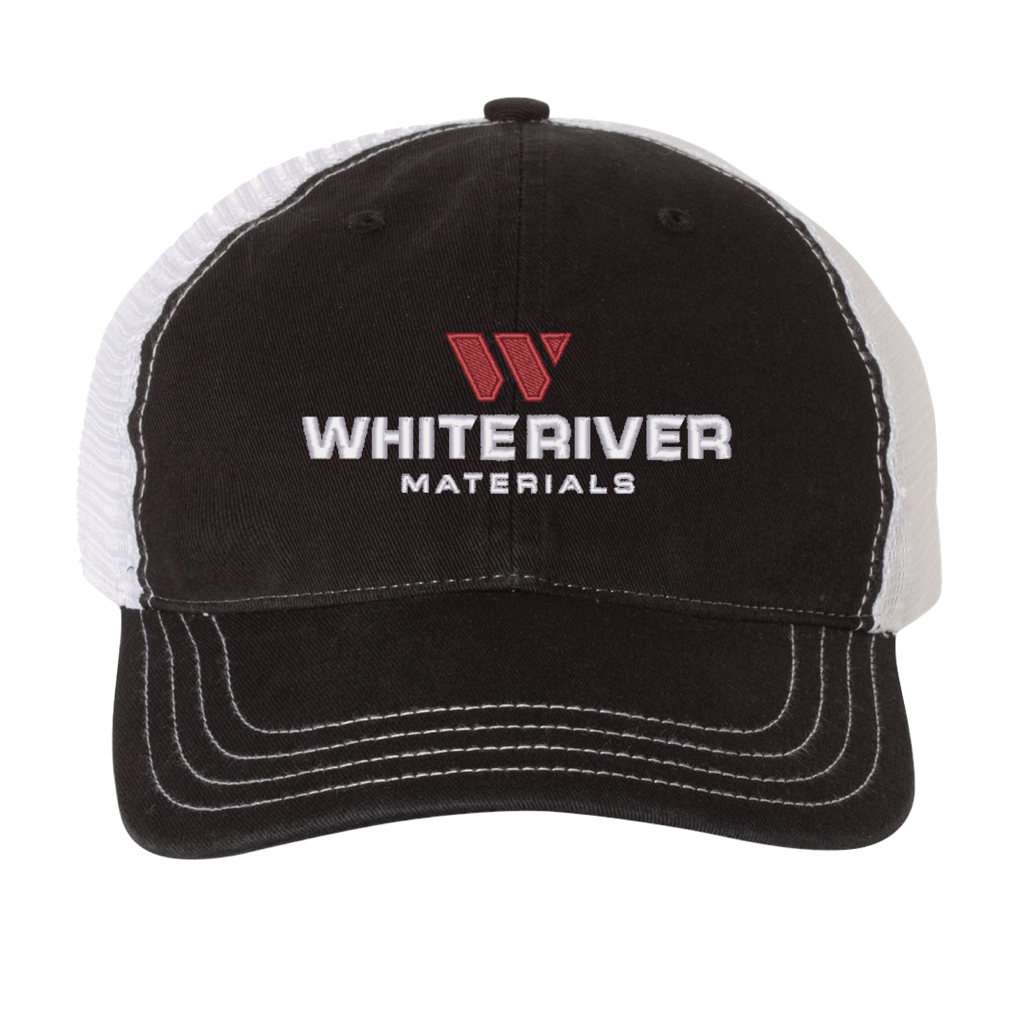 Richardson - Unstructured Garment-Washed Trucker Cap - WRM