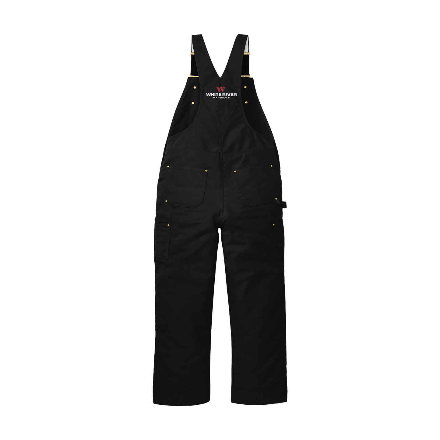 Carhartt Firm Duck Insulated Bib Overalls - WRM