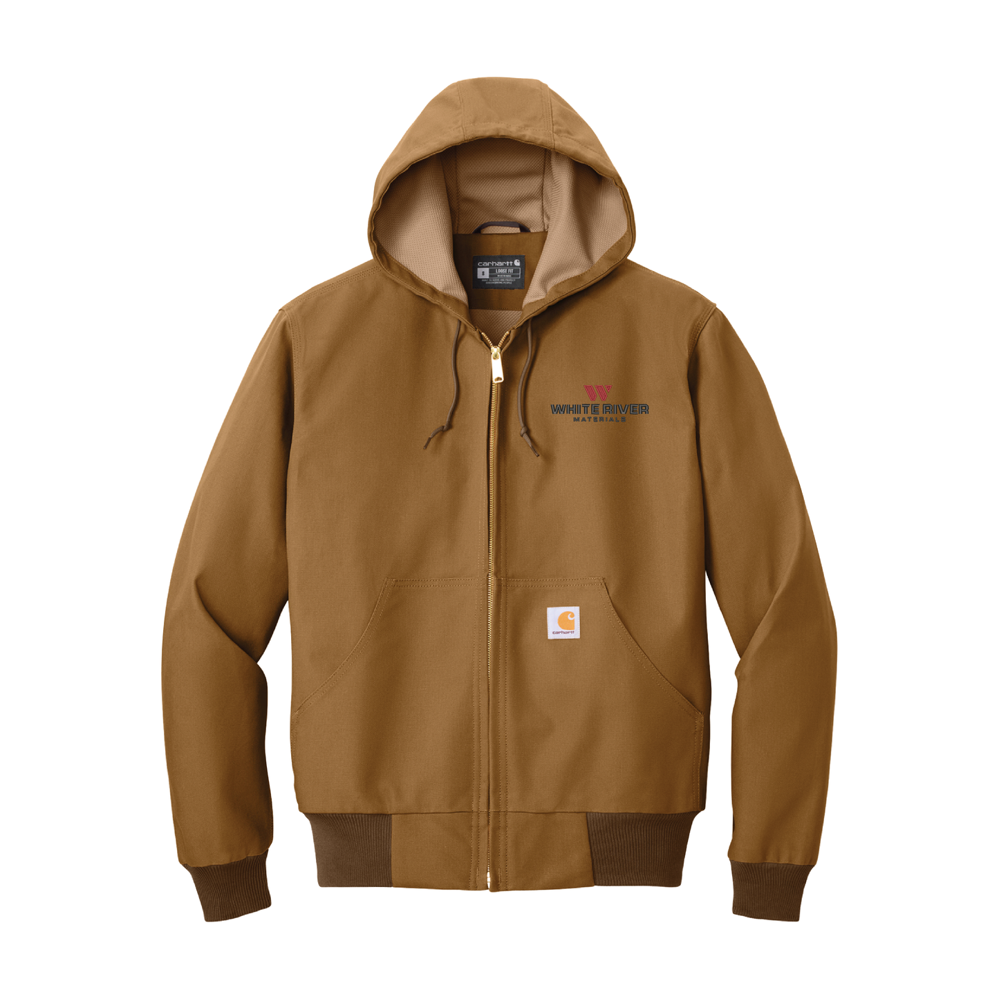 Carhartt Tall Thermal-Lined Duck Active Jacket - WRM