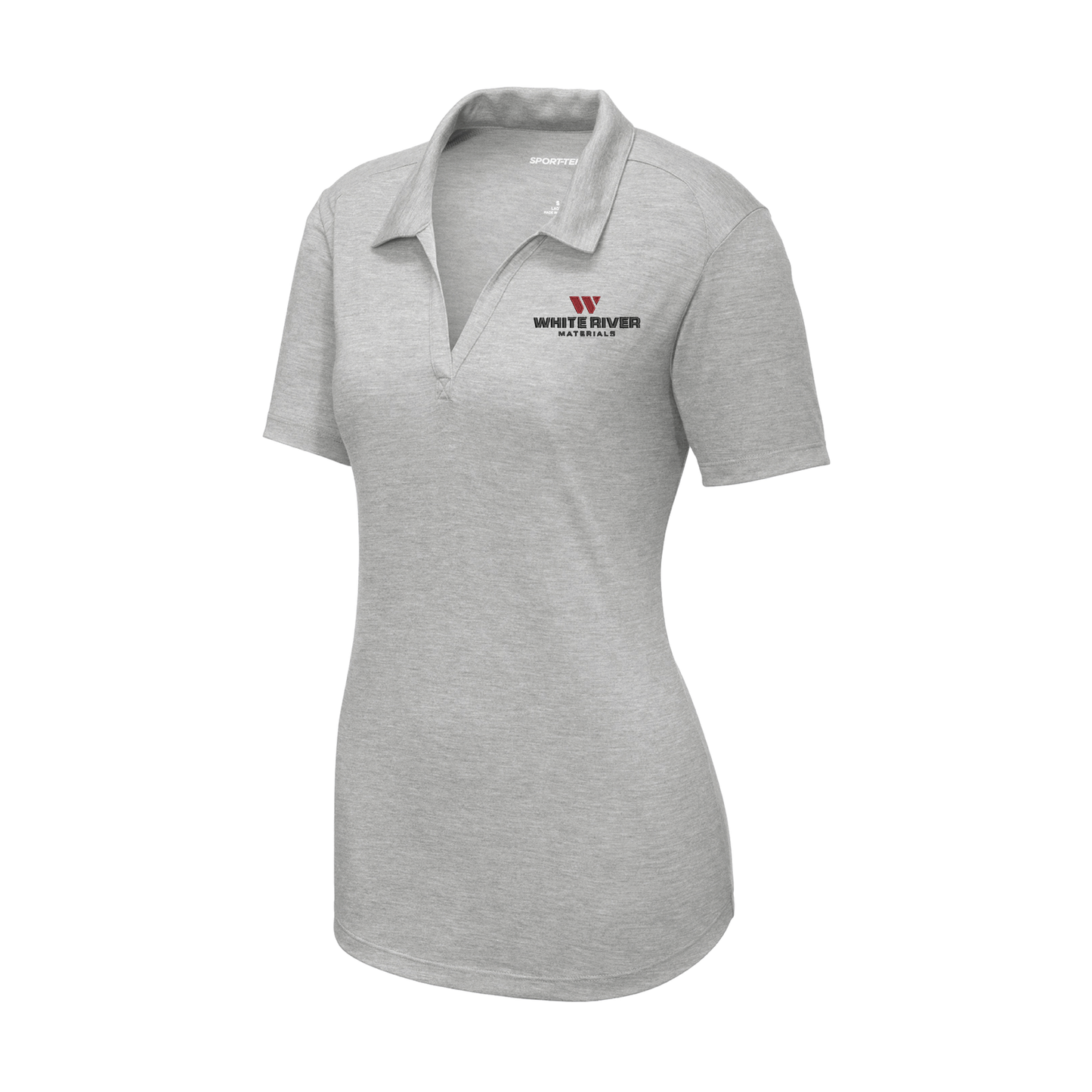 Sport-Tek Ladies PosiCharge Tri-Blend Wicking Polo - WRM