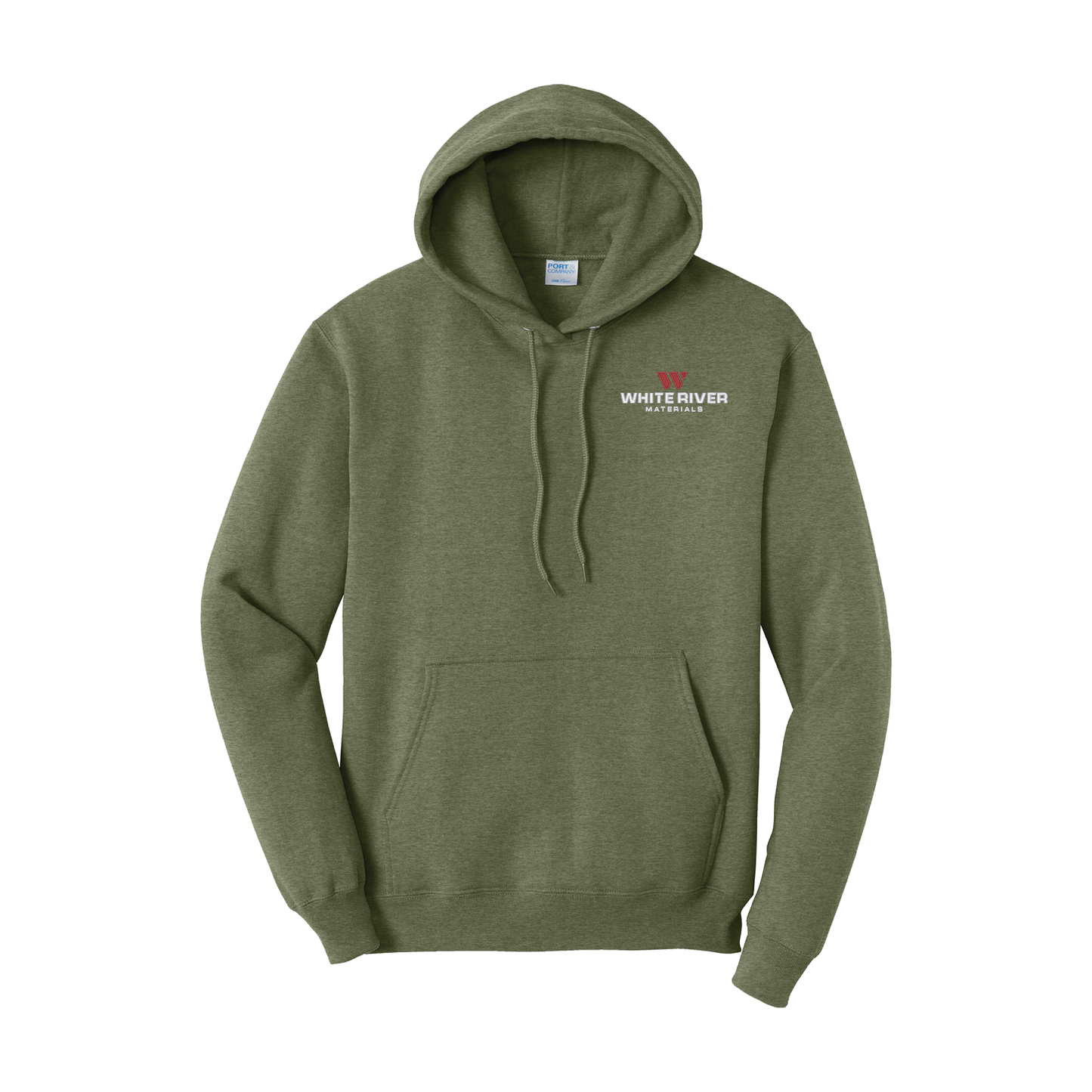 Port & Company Core Fleece Pullover Hooded Sweatshirt - WRM