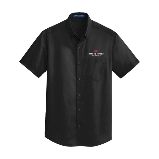 Port Authority® Short Sleeve SuperPro™ Twill Shirt - WRM