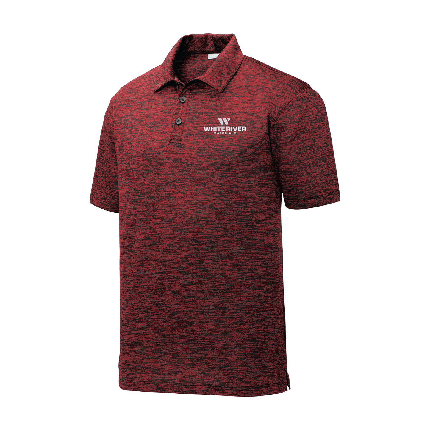 Sport-Tek® PosiCharge® Electric Heather Polo - WRM