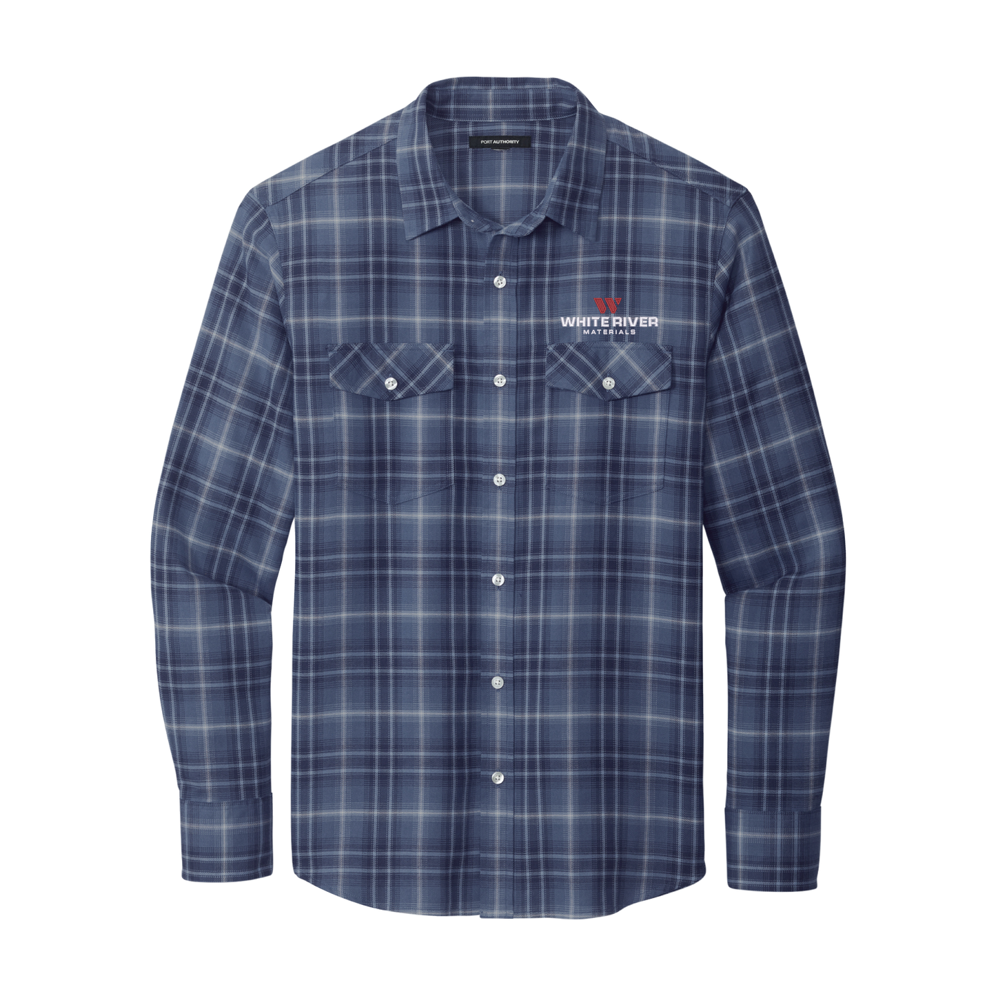 Port Authority® Long Sleeve Ombre Plaid Shirt - WRM