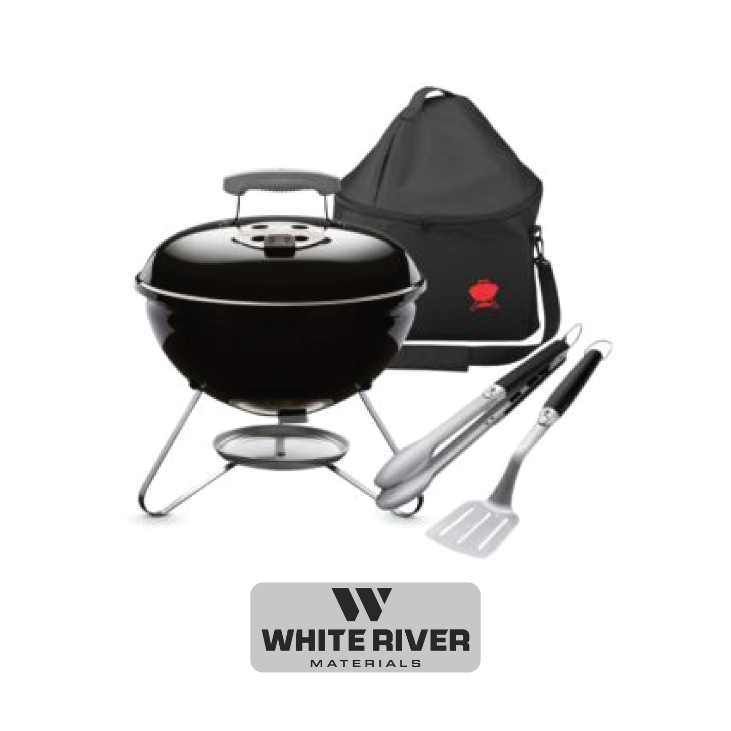 KIT Smokey Joe Charcoal Grill +Bag/2pc Tool - WRM