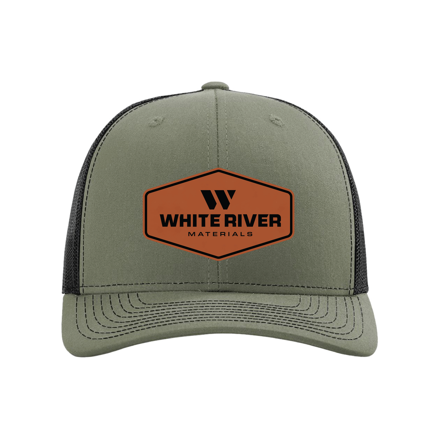 Richardson 112 Snapback Patch Trucker Cap - WRM