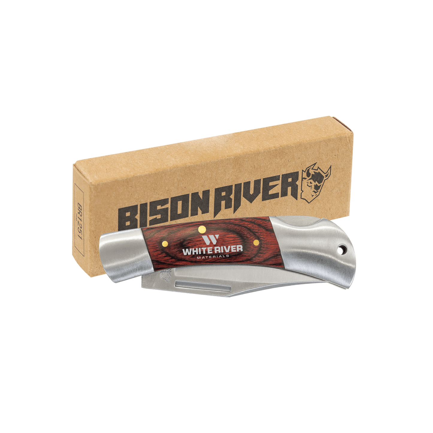 Wood Folding Knife 3 1/2" - WRM