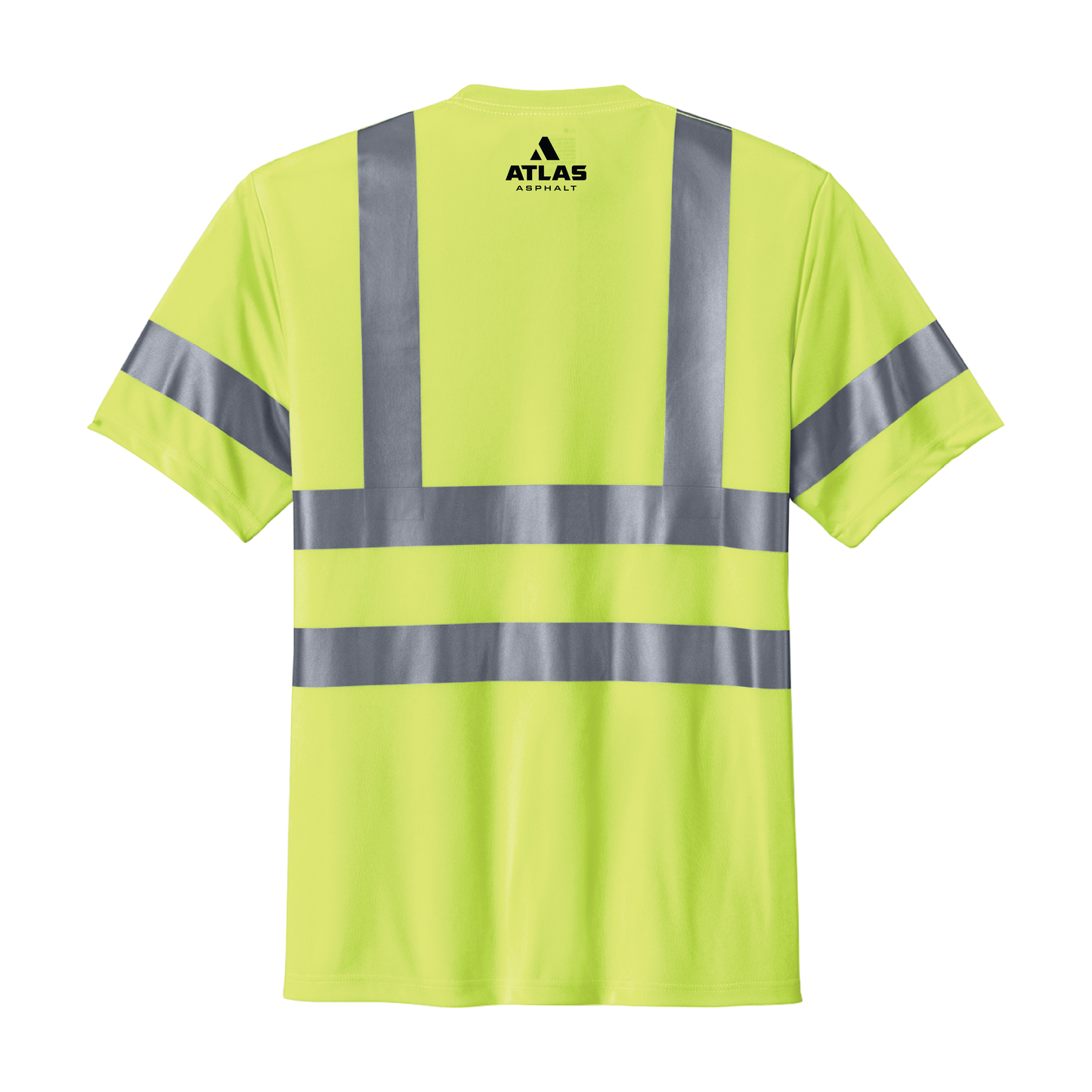 CornerStone ANSI 107 Class 3 Short Sleeve Snag-Resistant Reflective T-Shirt - Atlas