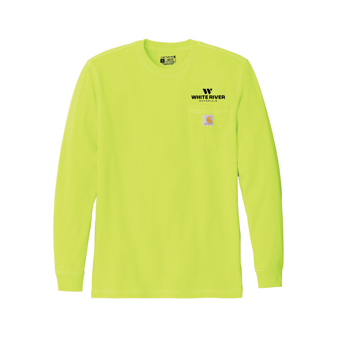 Carhartt Workwear Pocket Long Sleeve T-Shirt - WRM