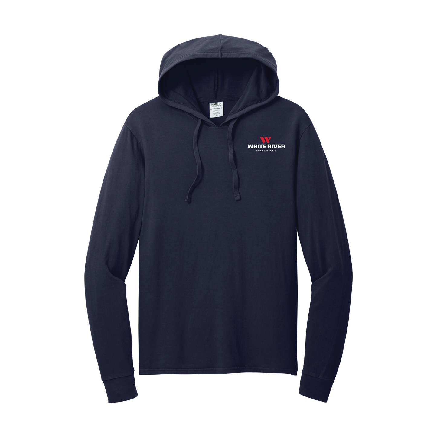 Port & Company Beach Wash Garment-Dyed Pullover Hooded Tee - WRM