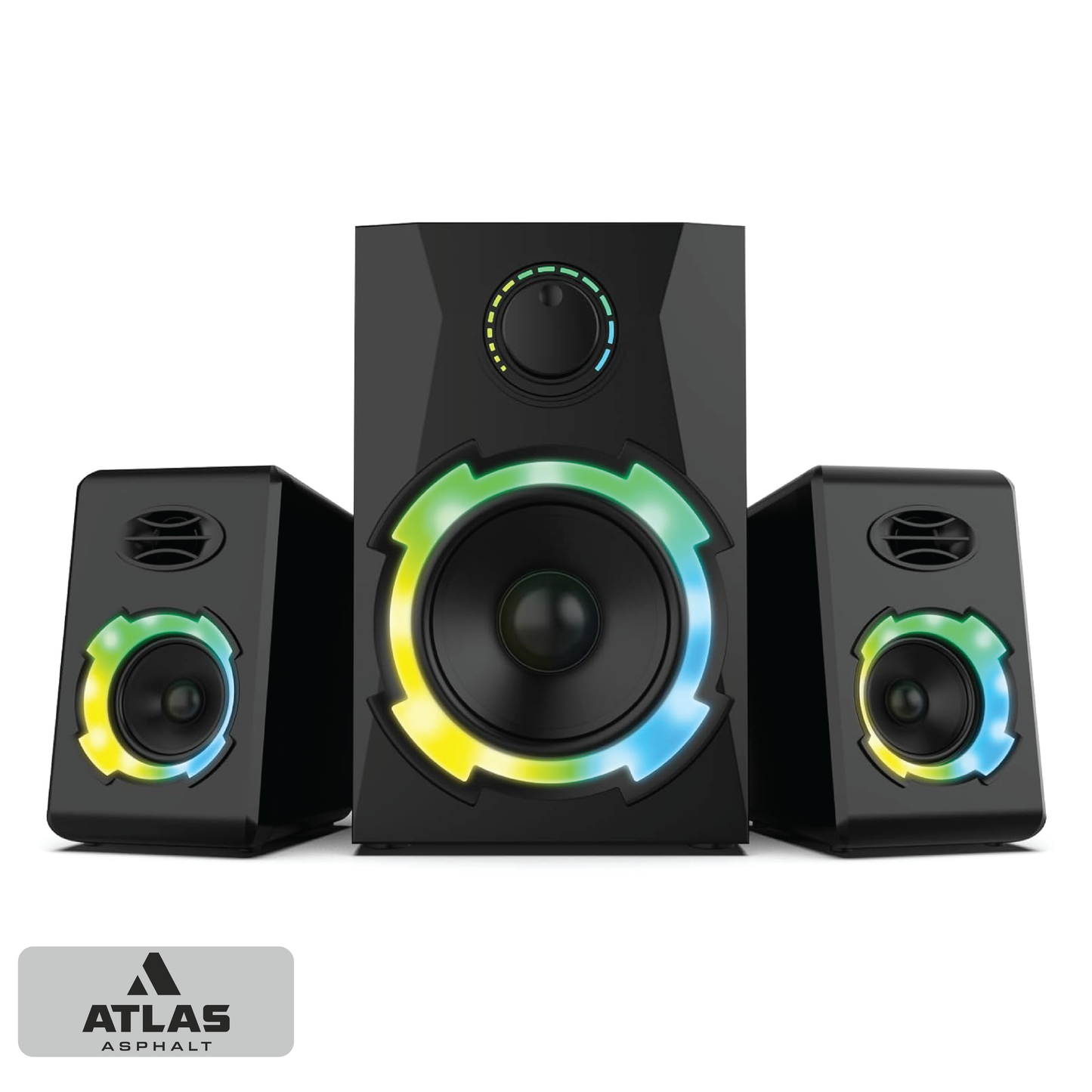 Bluetooth Speakers with LED Lights - Atlas