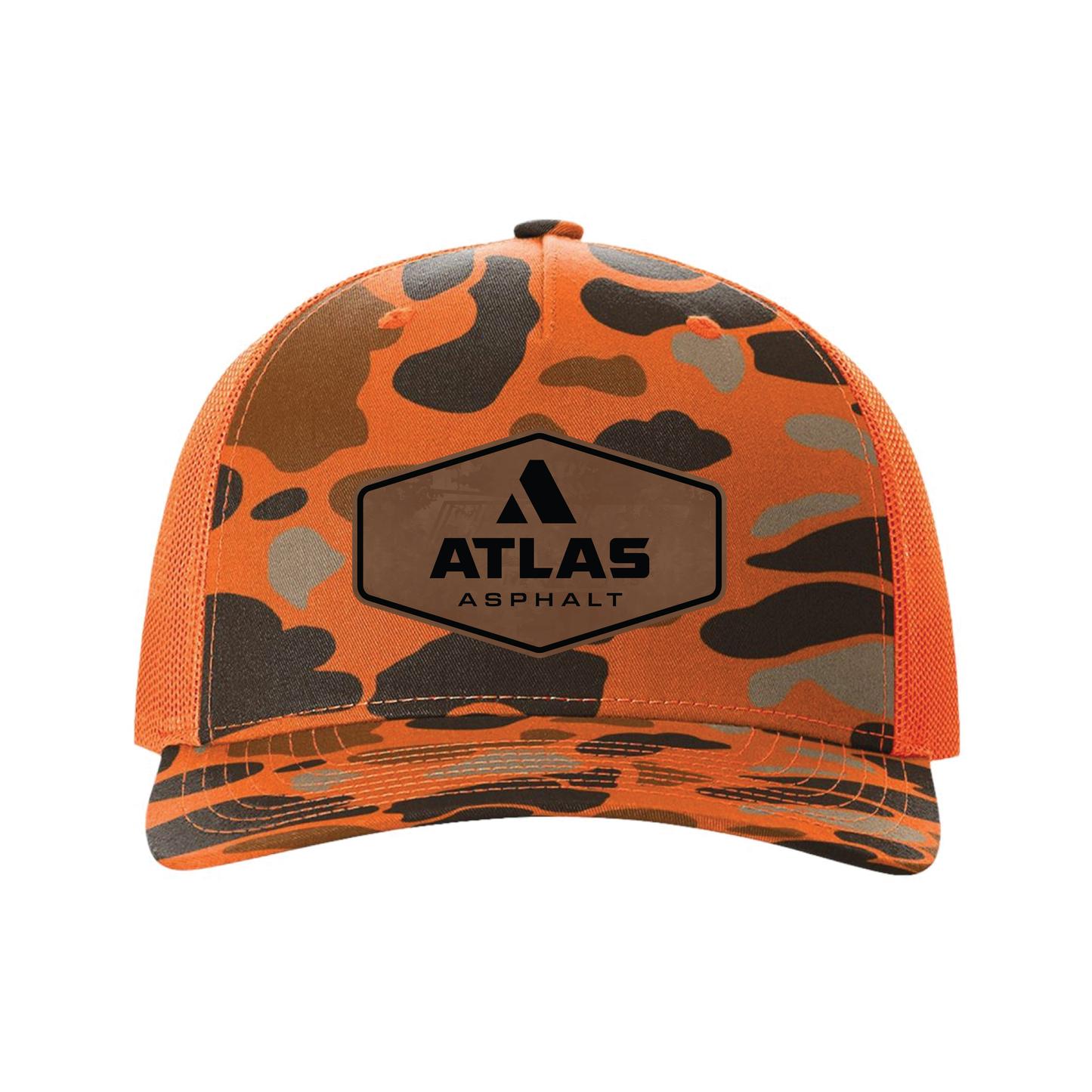 Richardson Printed Five Panel Cap - Atlas
