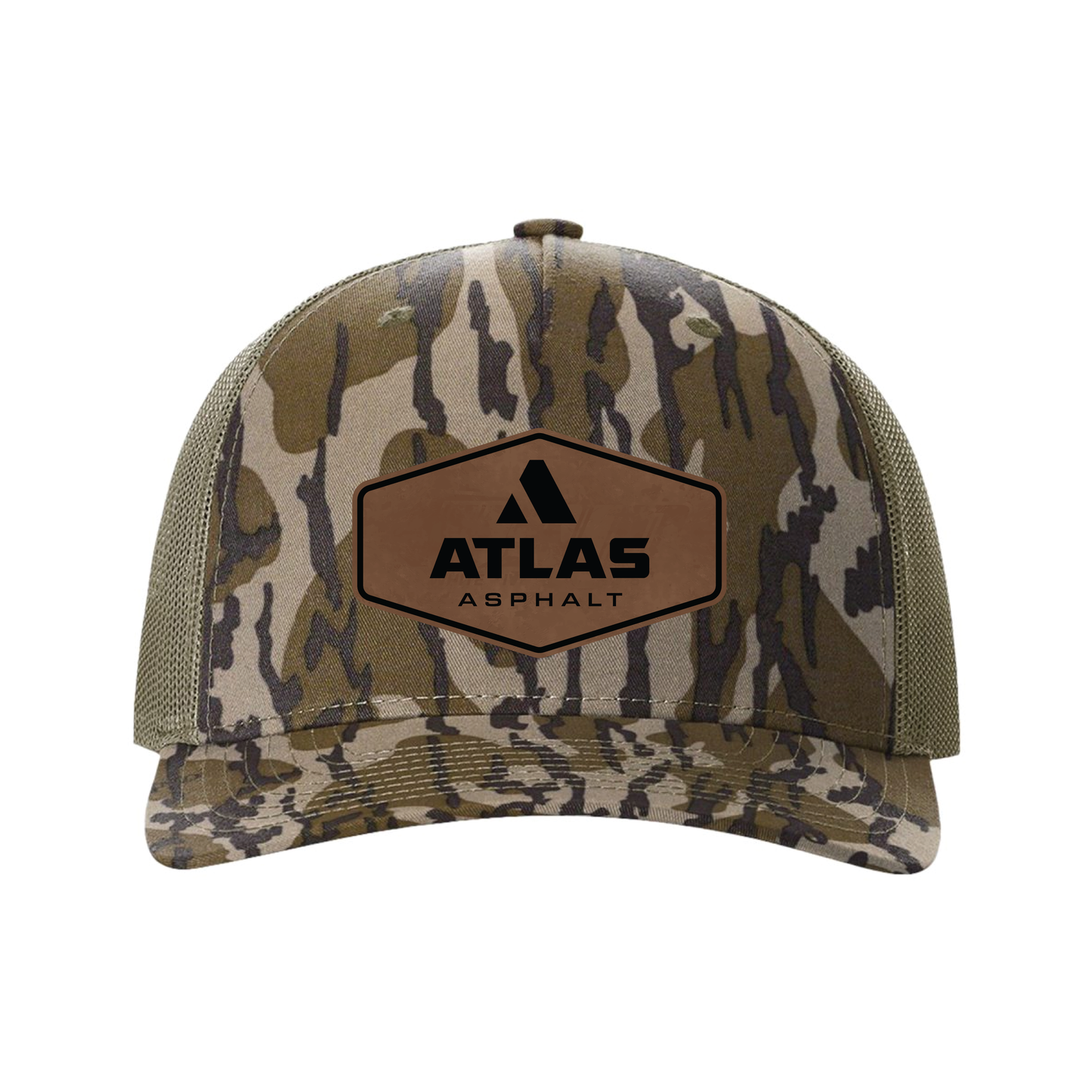 Richardson Printed Five Panel Cap - Atlas