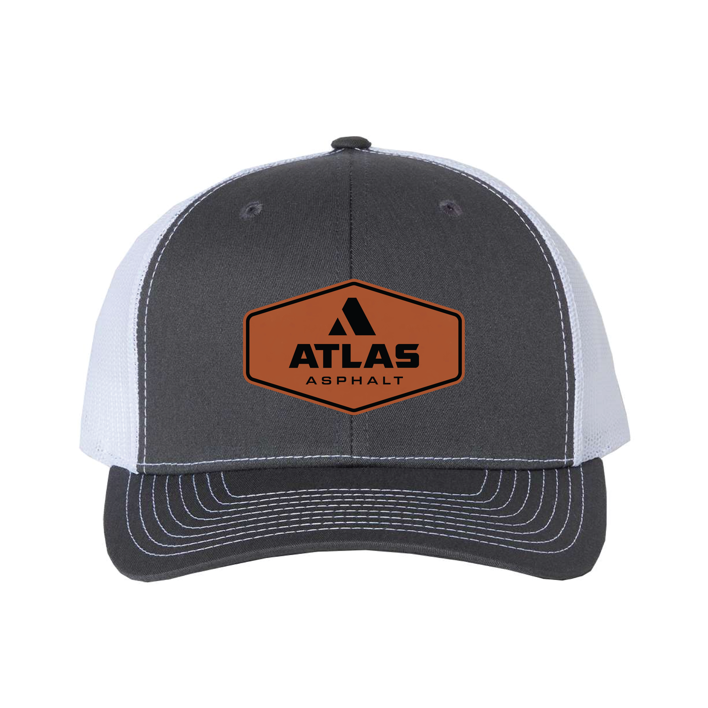 Richardson 112 Snapback Patch Trucker Cap - Atlas