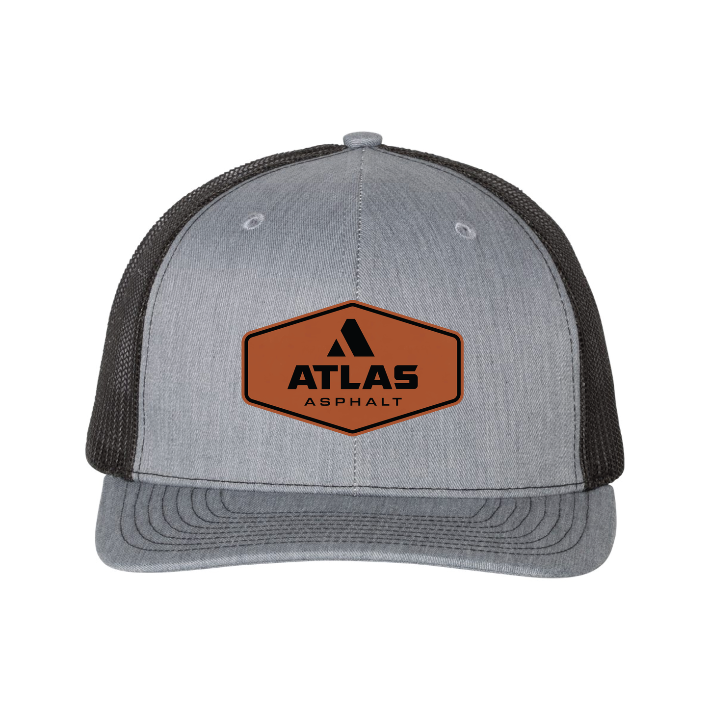 Richardson 112 Snapback Patch Trucker Cap - Atlas