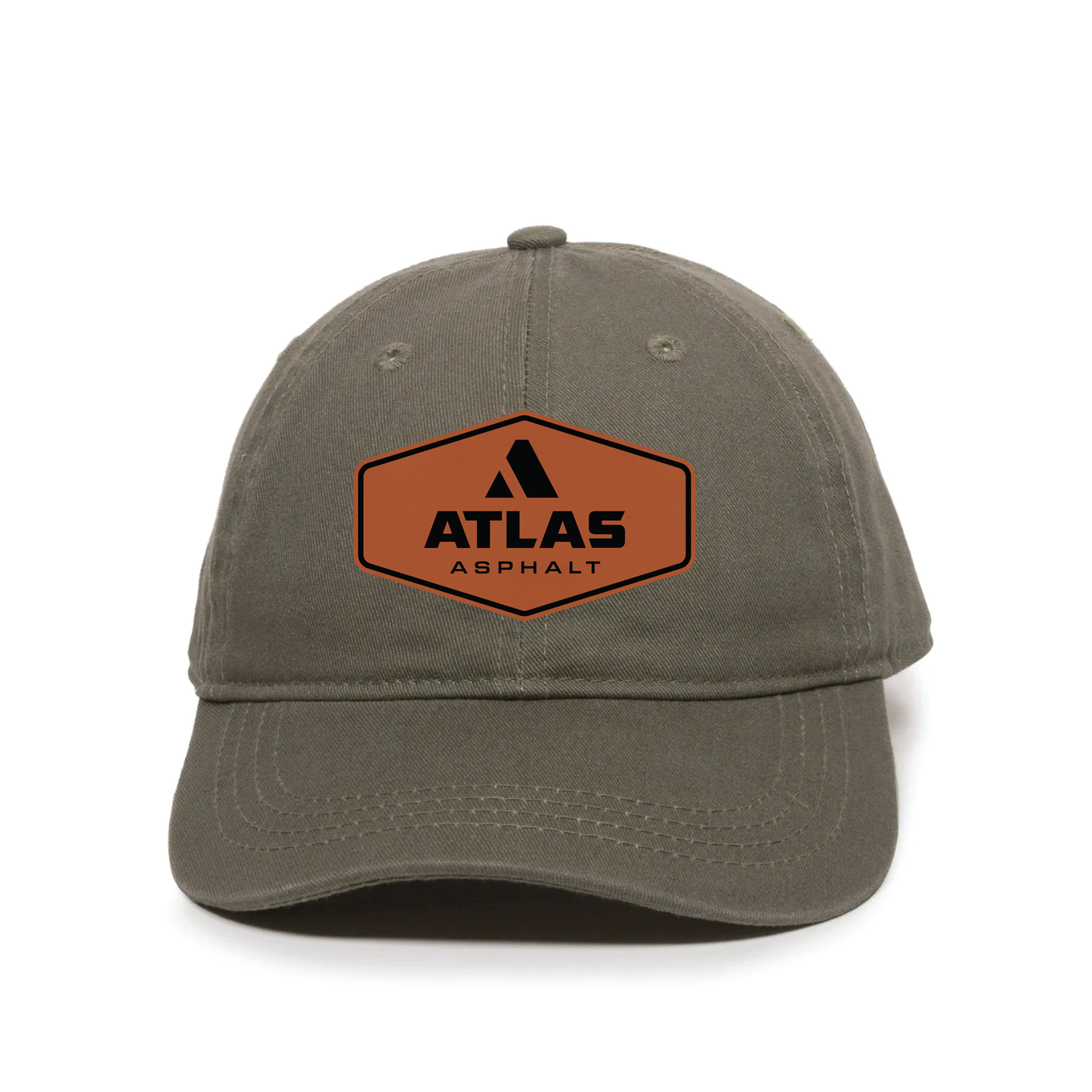 Outdoor Cap Garment Washed Cotton Twill Patch Hat - Atlas