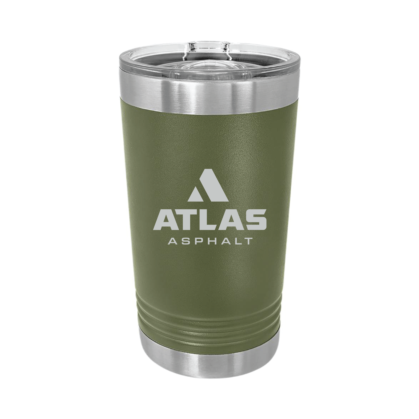 16oz. Polar Camel Pint with Slider Lid - Atlas