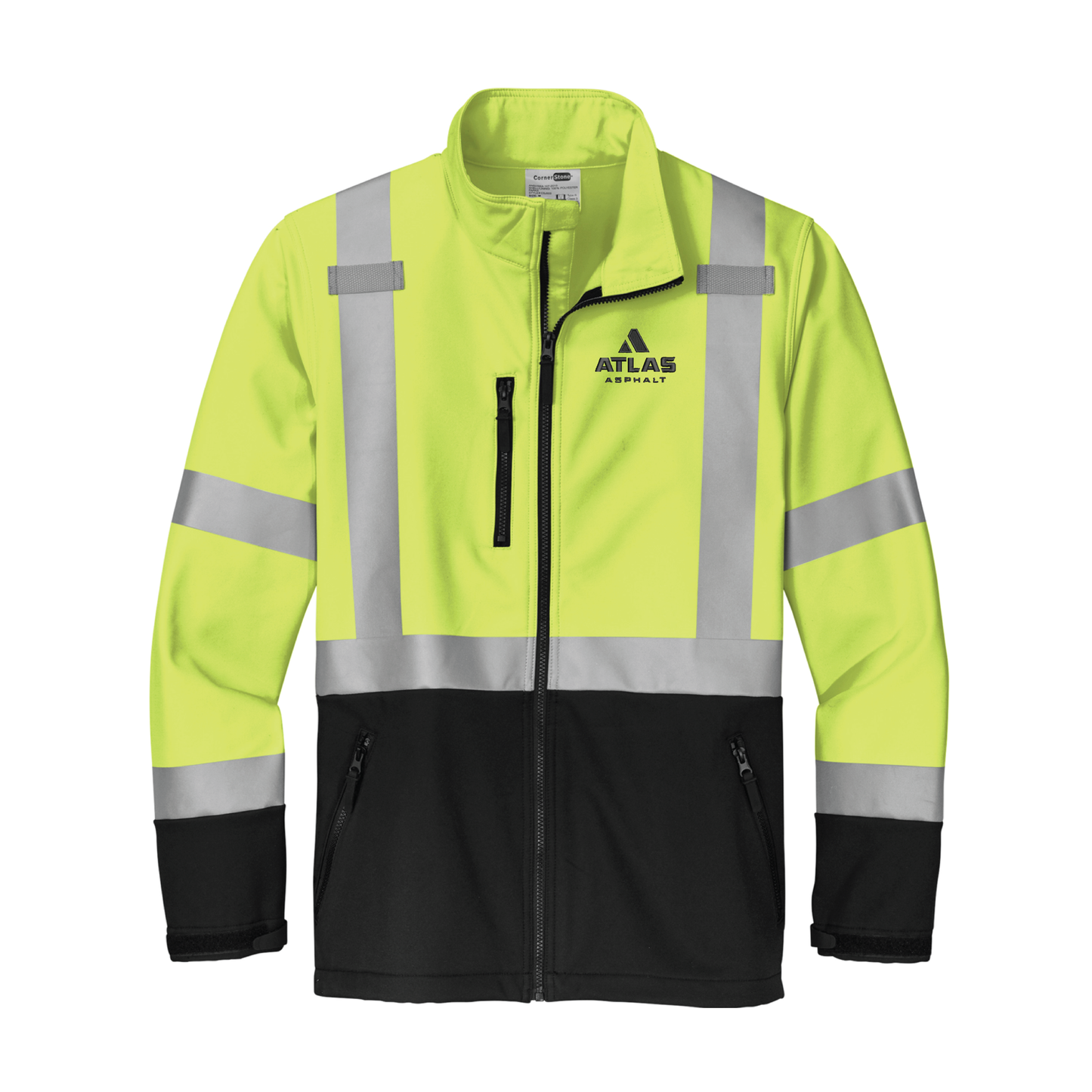 CornerStone® ANSI 107 Class 3 Soft Shell Jacket - Atlas