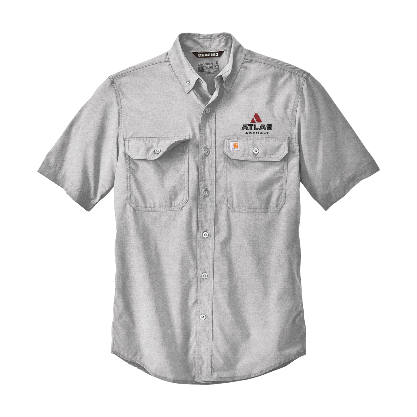 Carhartt Force Solid Short Sleeve Shirt - Atlas