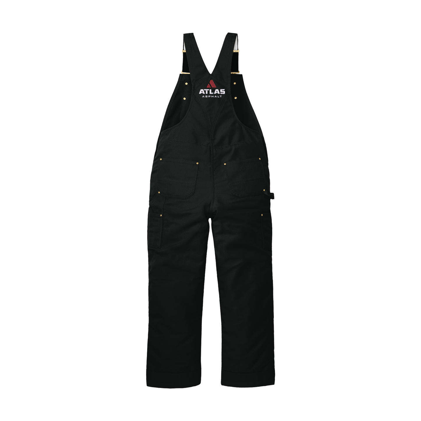 Carhartt Firm Duck Insulated Bib Overalls - Atlas