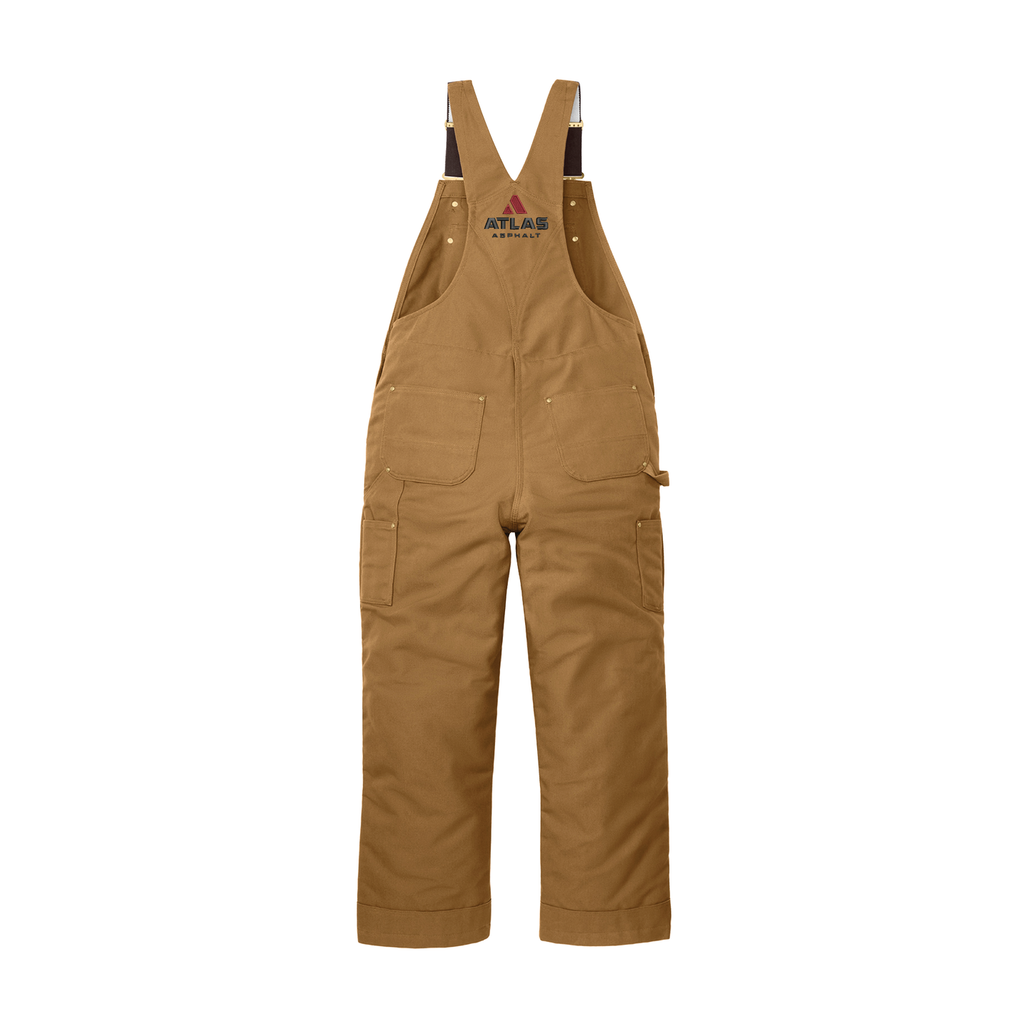 Carhartt Firm Duck Insulated Bib Overalls - Atlas