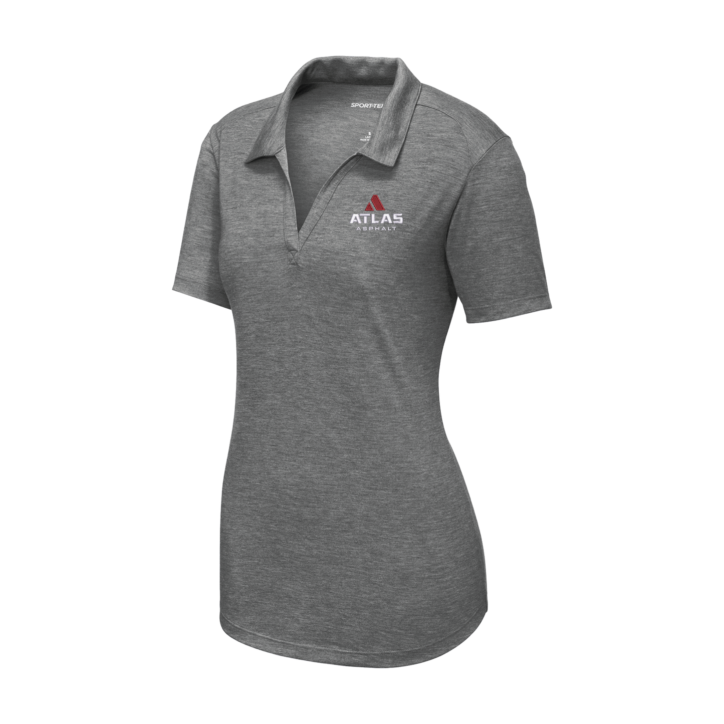 Sport-Tek Ladies PosiCharge Tri-Blend Wicking Polo - Atlas