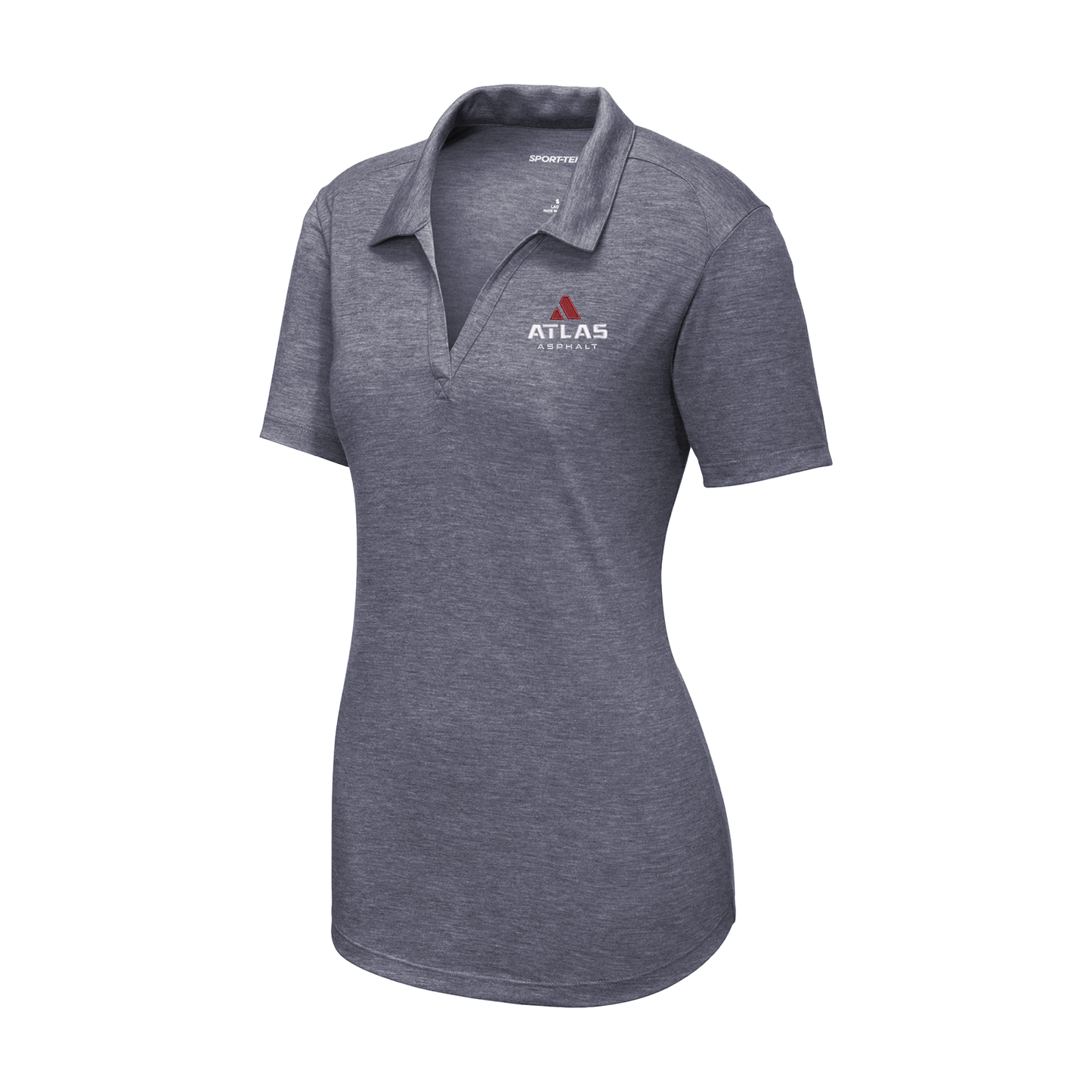 Sport-Tek Ladies PosiCharge Tri-Blend Wicking Polo - Atlas