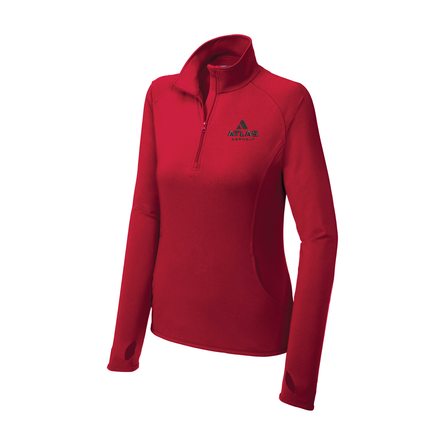 Sport-Tek - Ladies Sport-Wick Stretch 1/2-Zip Pullover - Atlas