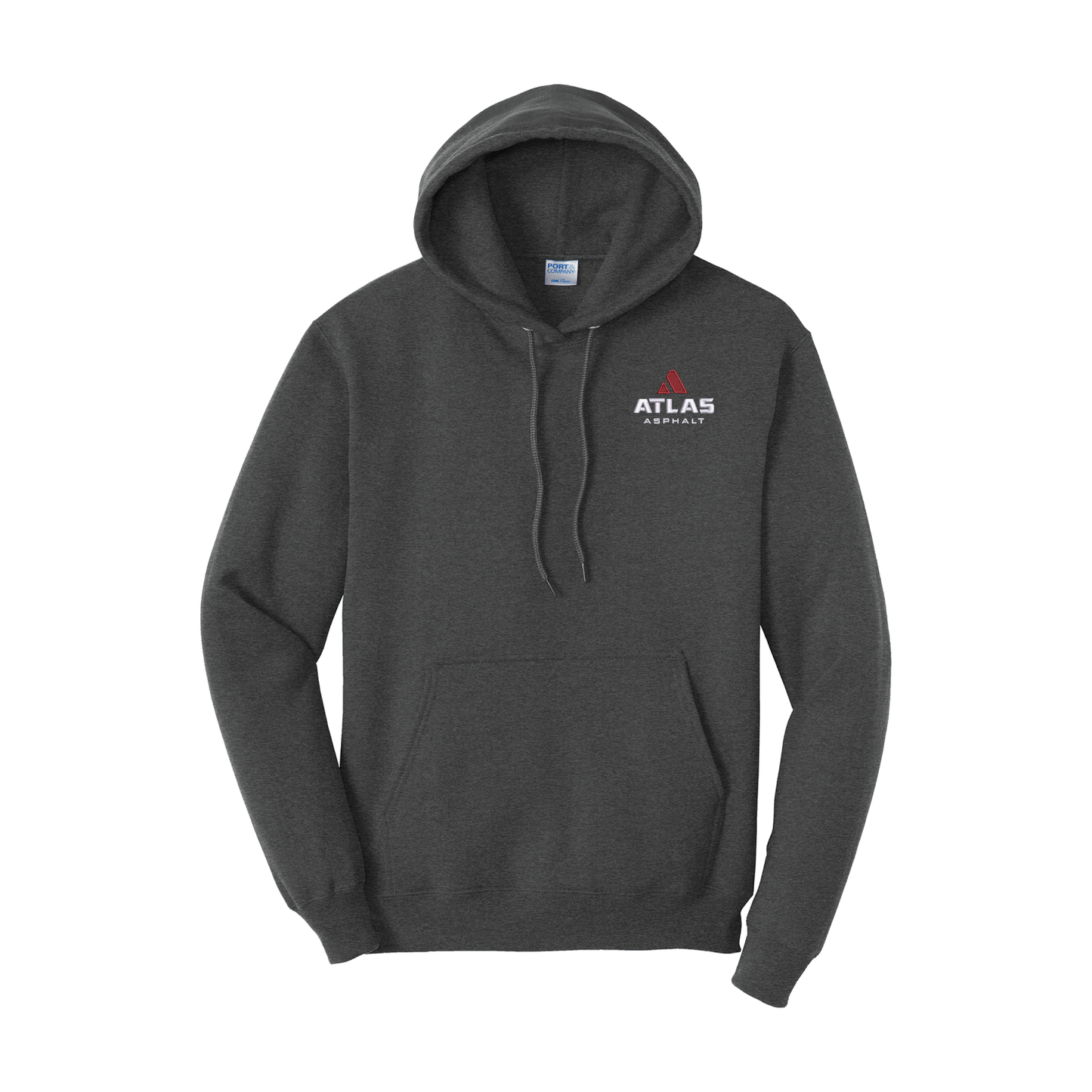 Port & Company Tall Core Fleece Pullover Hooded Sweatshirt - Atlas