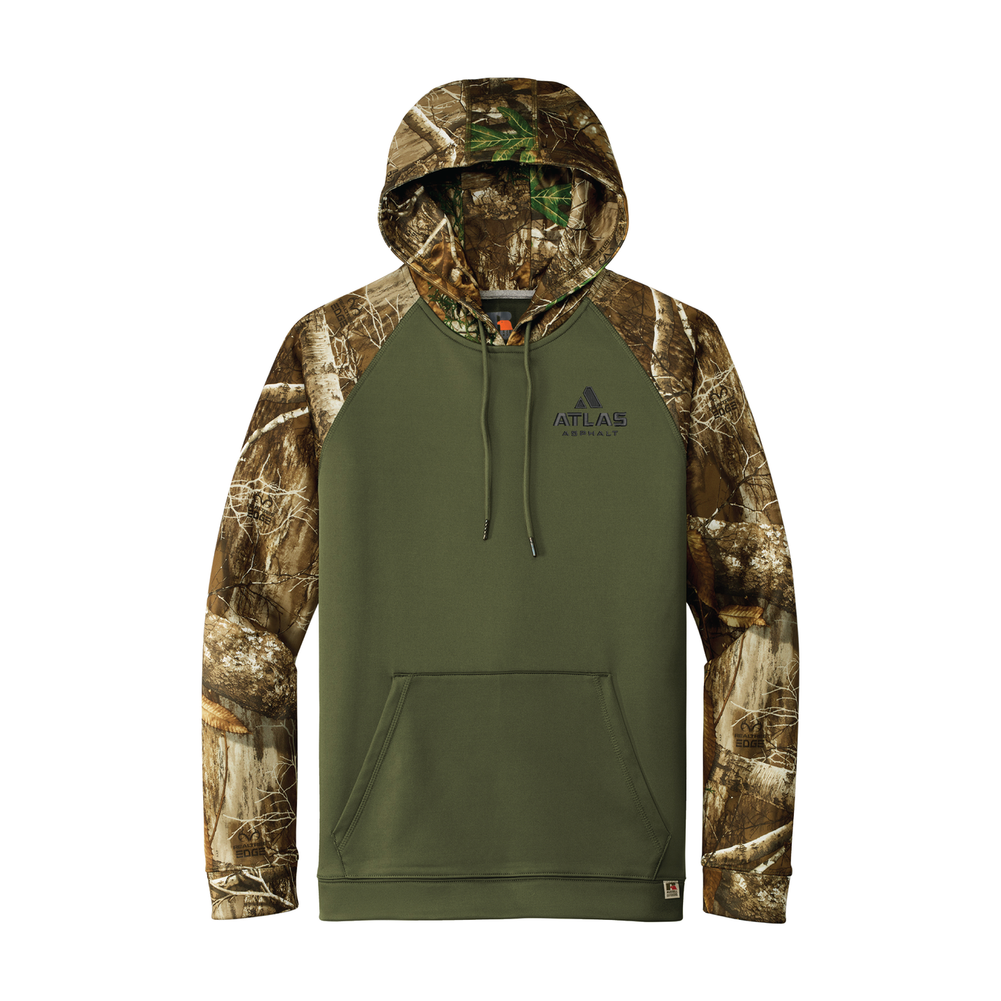 Russell Outdoors Realtree Performance Colorblock Pullover Hoodie - Atlas