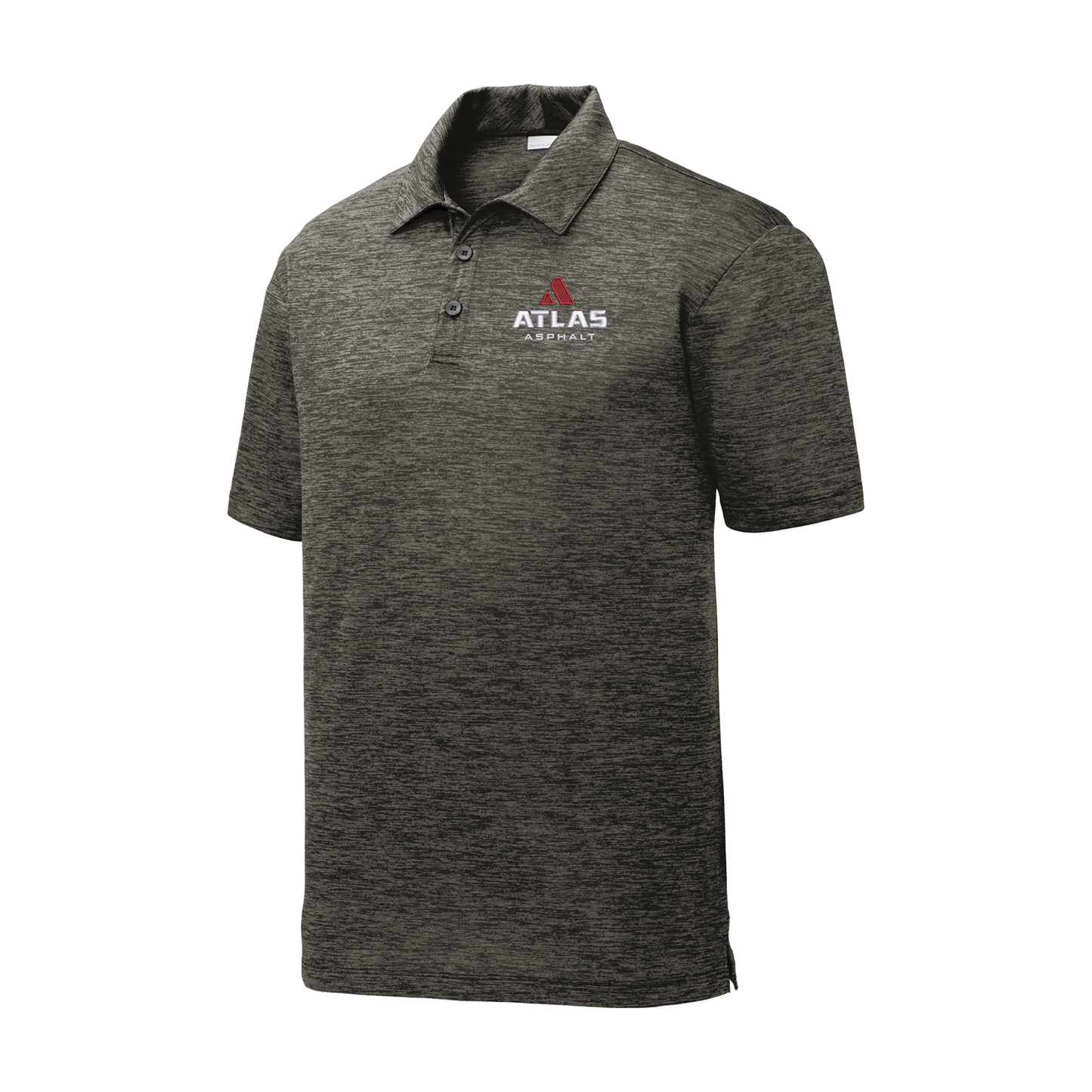Sport-Tek® PosiCharge® Electric Heather Polo - Atlas