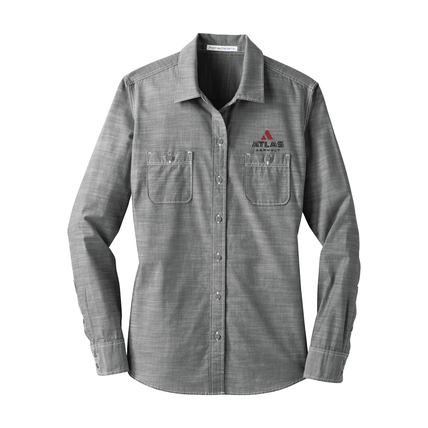 Port Authority® Slub Chambray Shirt - Atlas