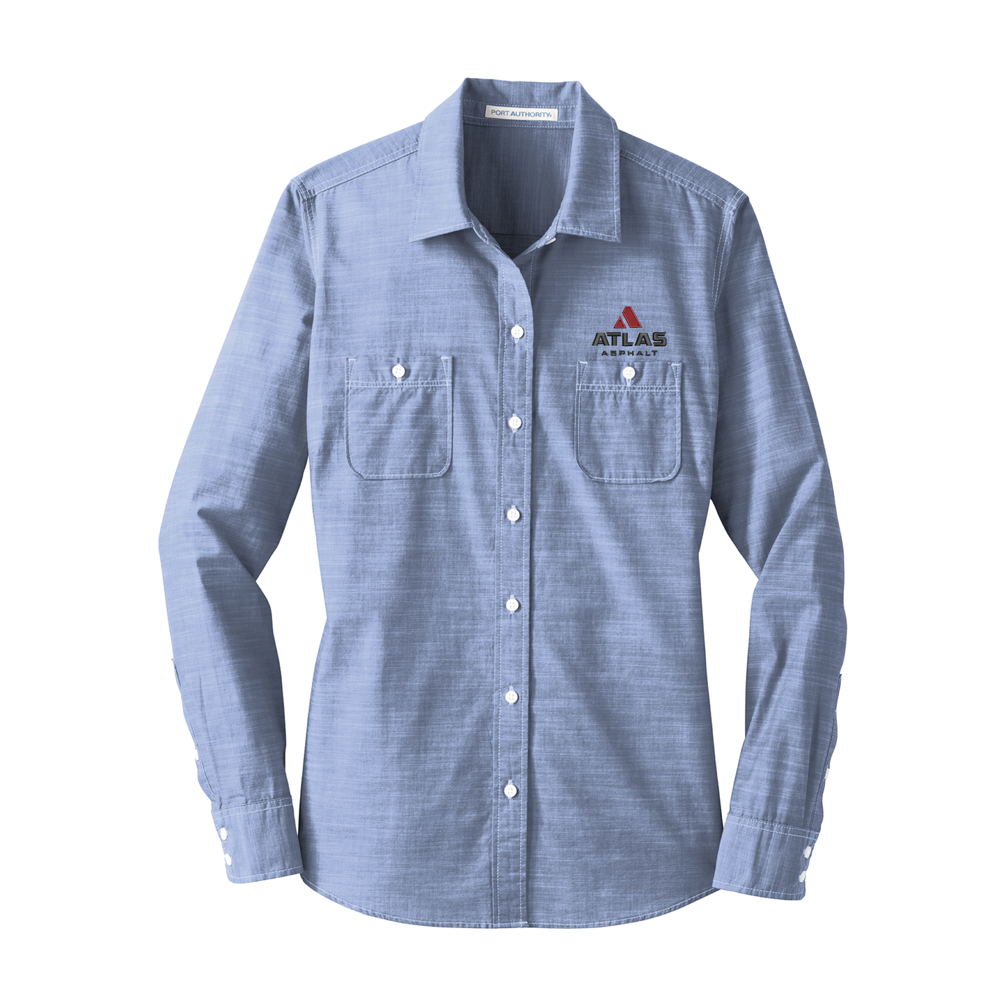 Port Authority® Slub Chambray Shirt - Atlas