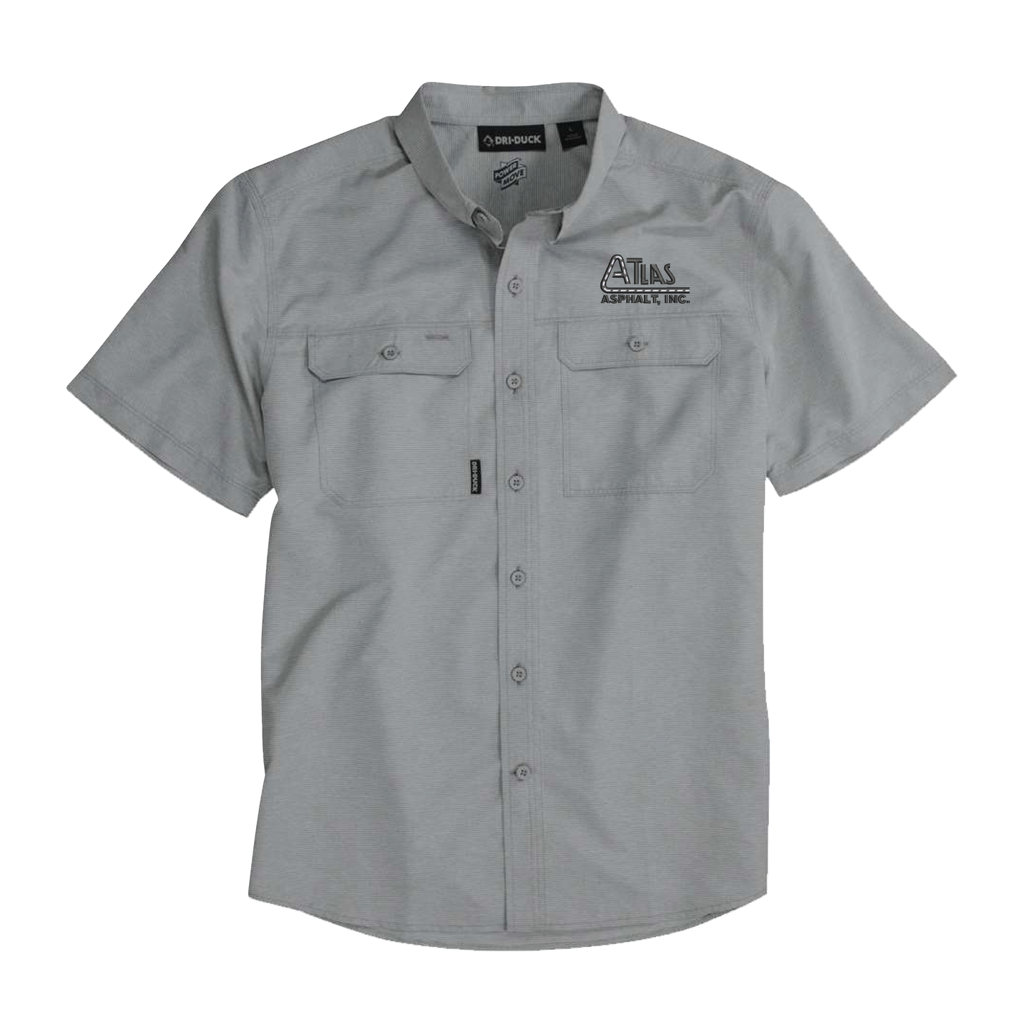 DRI DUCK - Crossroad Woven Short Sleeve Shirt - WRM