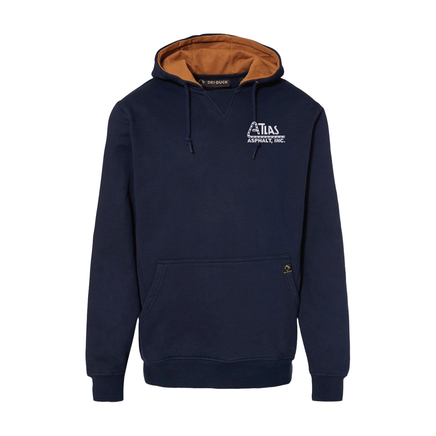 Dri Duck - Men's Woodland Fleece Hooded Sweatshirt- Atlas