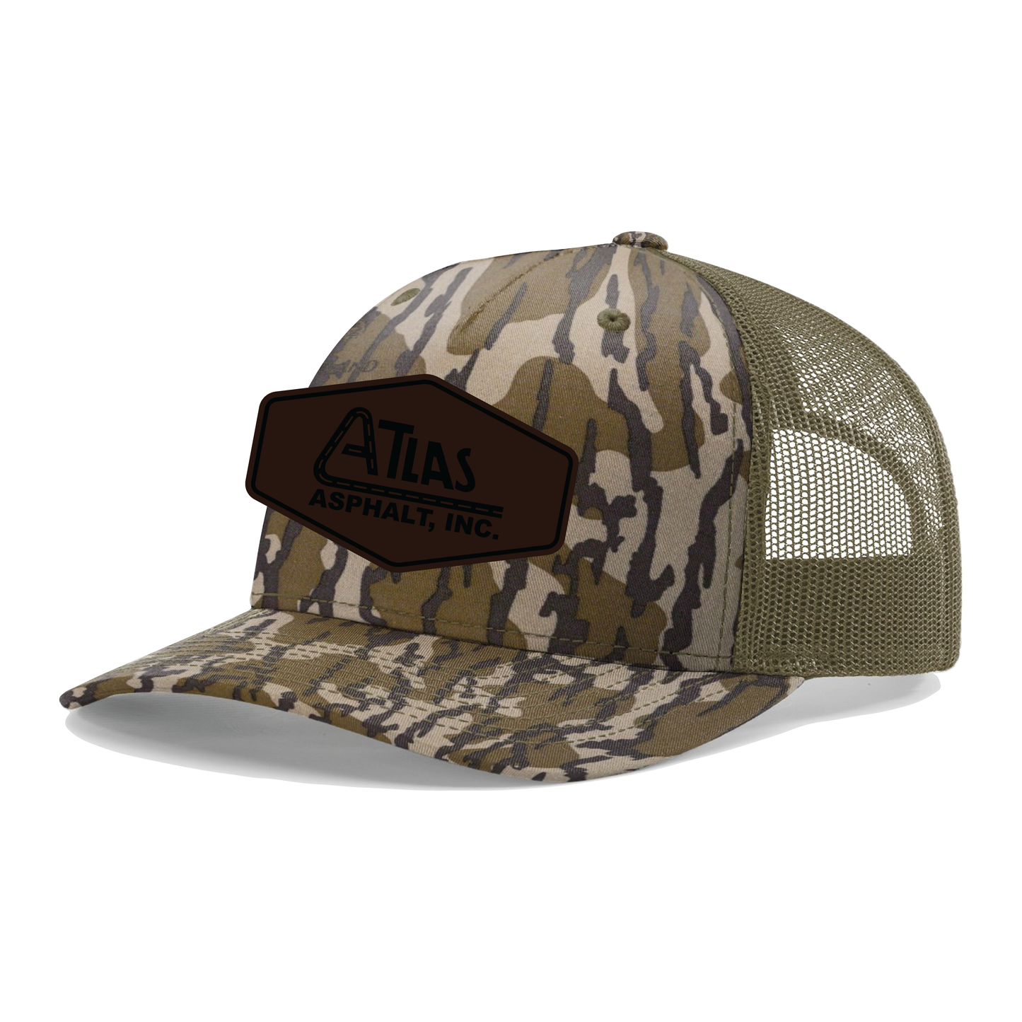 Richardson Printed Five Panel Cap - Atlas