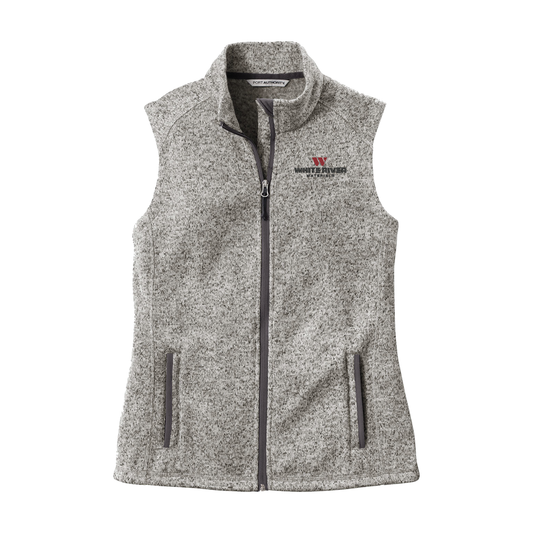 Port Authority ® Women's Sweater Fleece Vest - WRM