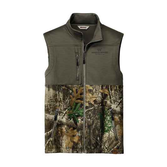 Russell Outdoors Realtree Atlas Colorblock Soft Shell Vest - WRM