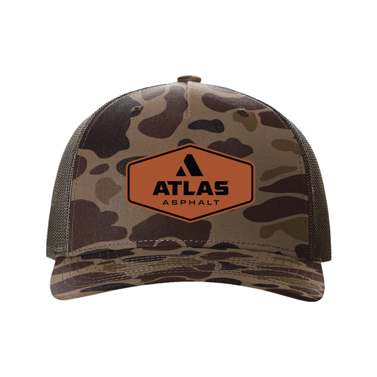 Richardson Printed Five Panel Cap - Atlas