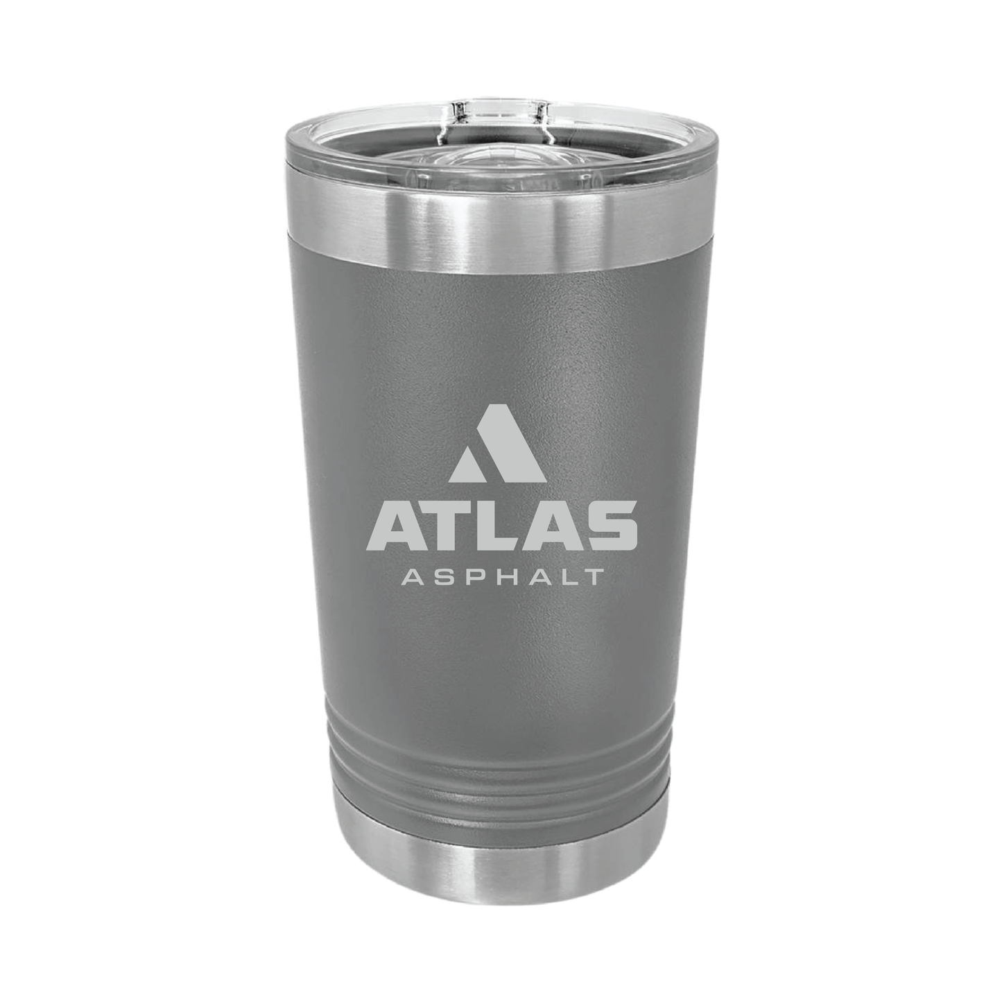 16oz. Polar Camel Pint with Slider Lid - Atlas