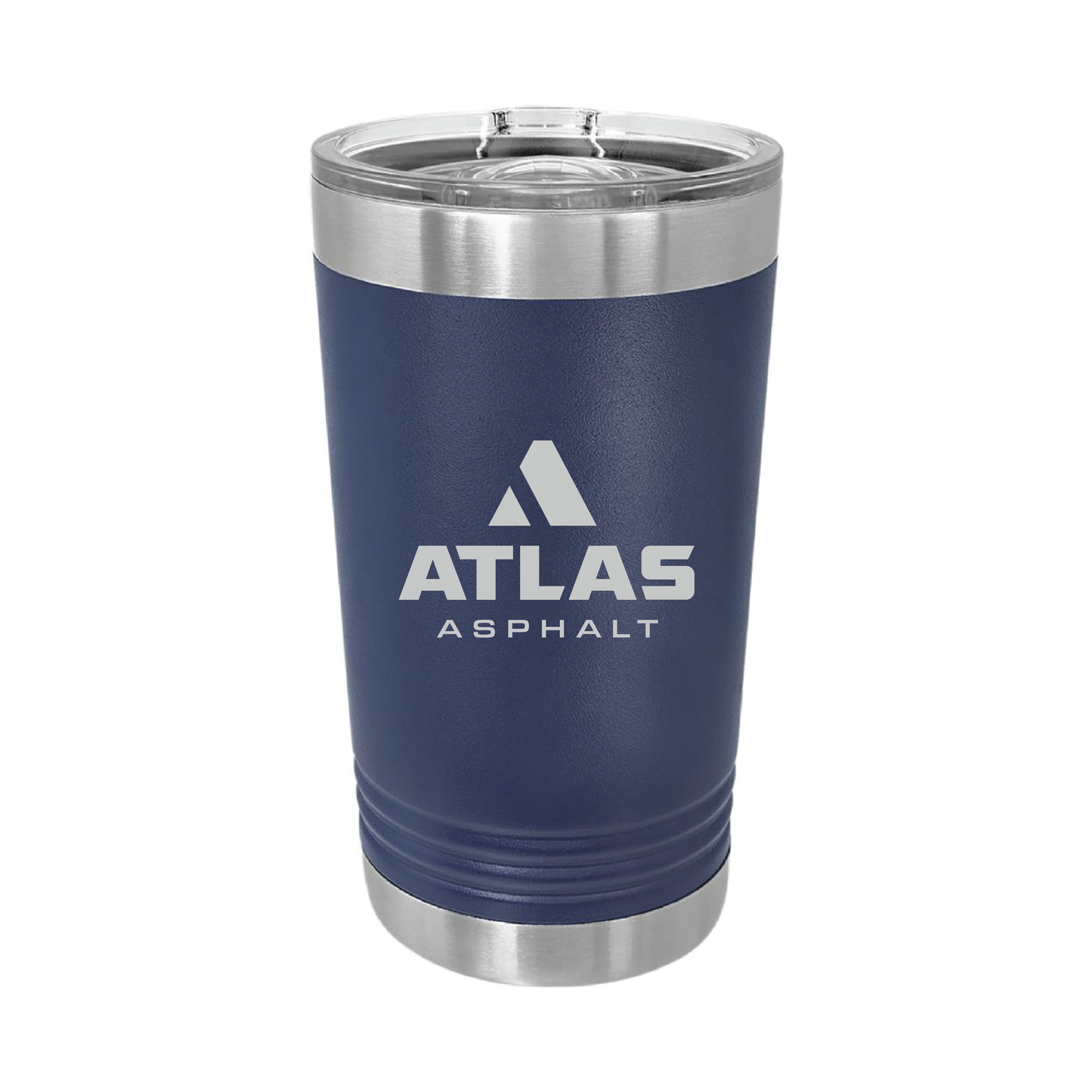 16oz. Polar Camel Pint with Slider Lid - Atlas