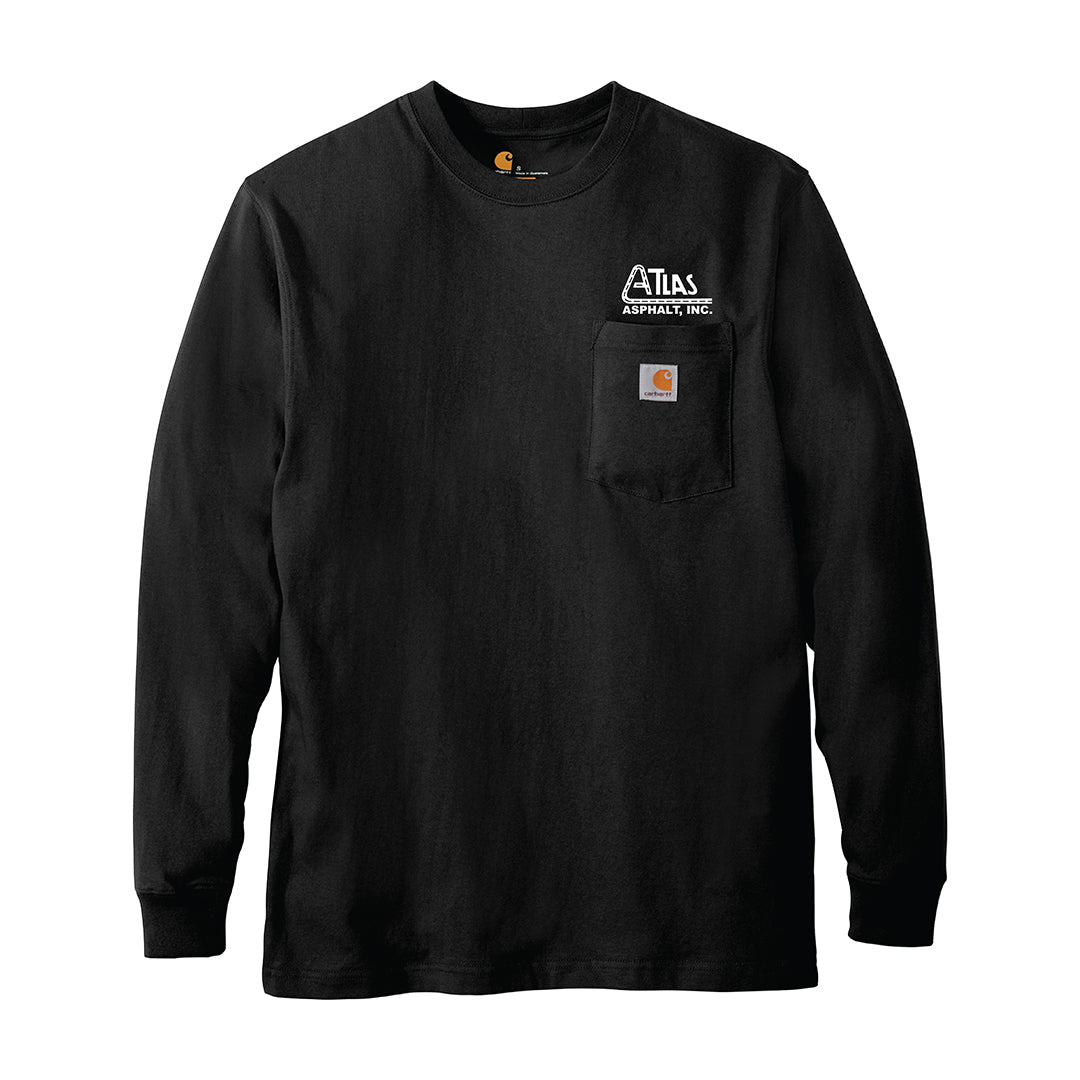 Carhartt Workwear Pocket Long Sleeve T-Shirt - Atlas