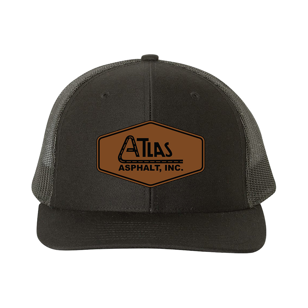 Richardson 112 Snapback Patch Trucker Cap - Atlas