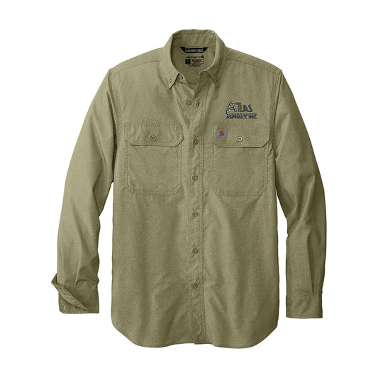 Carhartt Force Solid Long Sleeve Shirt - Atlas