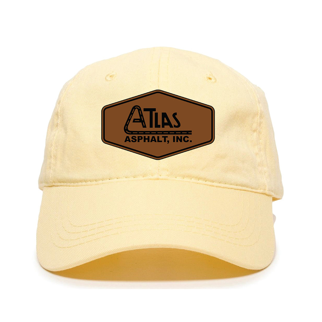 Outdoor Cap Garment Washed Cotton Twill Patch Hat - Atlas