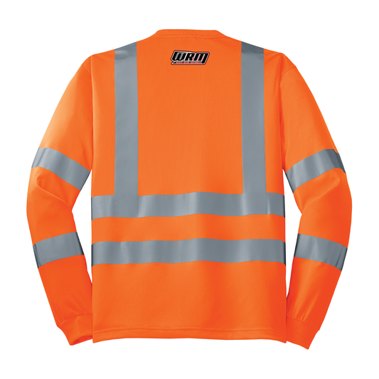 CornerStone ANSI 107 Class 3 Long Sleeve Snag-Resistant Reflective T-Shirt - WRM