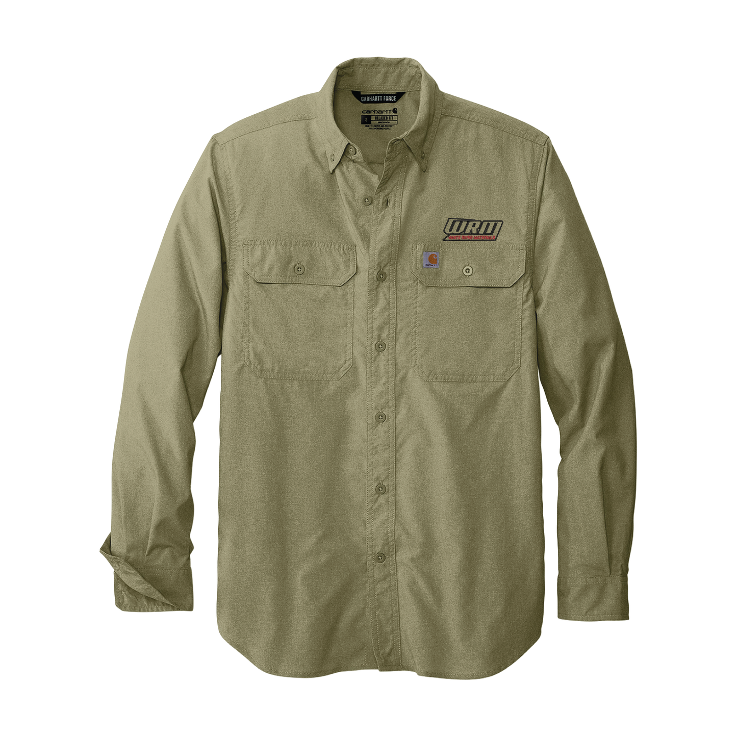 Carhartt Force Solid Long Sleeve Shirt - WRM