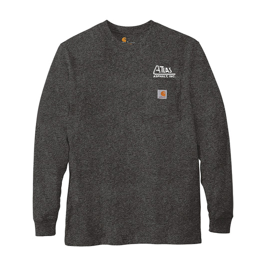 Carhartt Workwear Pocket Long Sleeve T-Shirt - Atlas